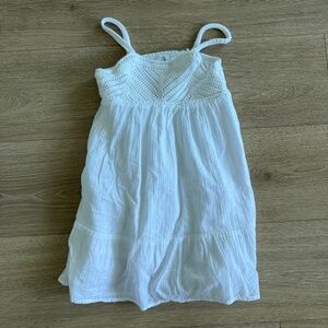 Girls Gap White Dress